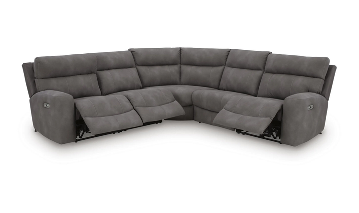 Modern Heritage Next-Gen Durapella 5-Piece Power Reclining Sectional Sofa