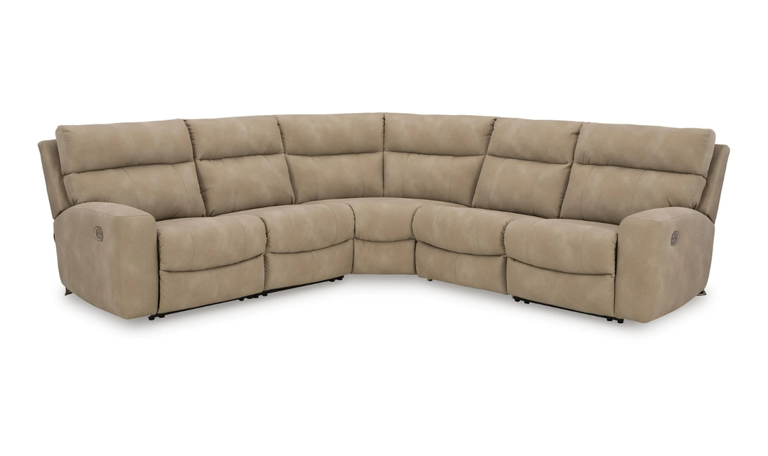 Modern Heritage Next-Gen Durapella 5-Piece Power Reclining Sectional Sofa