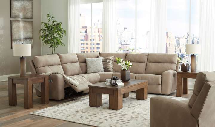 Modern Heritage Next-Gen Durapella 5-Piece Power Reclining Sectional Sofa