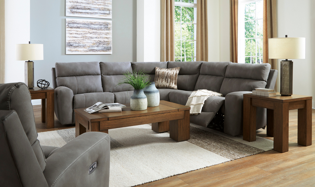 Modern Heritage Next-Gen Durapella 5-Piece Power Reclining Sectional Sofa