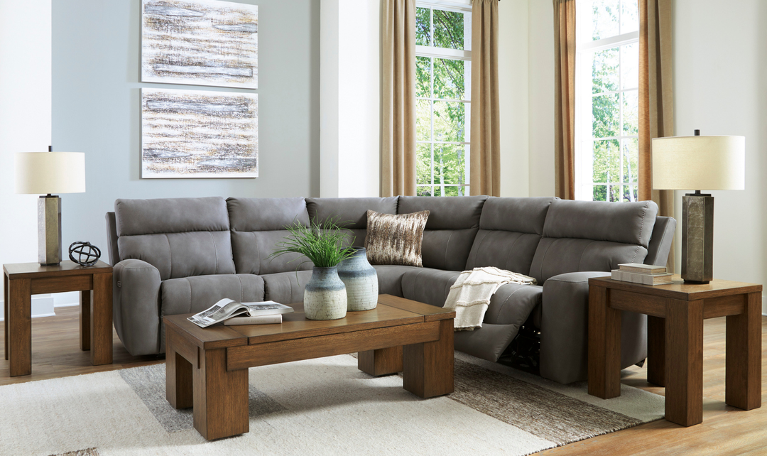Modern Heritage Next-Gen Durapella 5-Piece Power Reclining Sectional Sofa