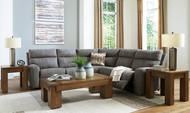 Modern Heritage Next-Gen Durapella 5-Piece Power Reclining Sectional Sofa