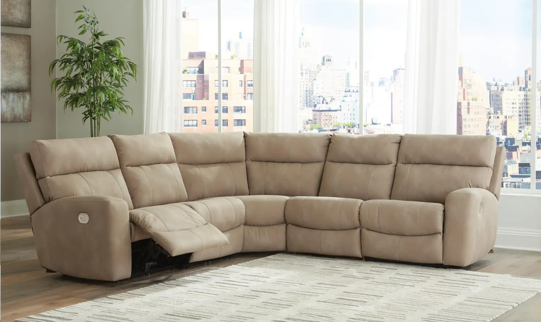 Modern Heritage Next-Gen Durapella 5-Piece Power Reclining Sectional Sofa