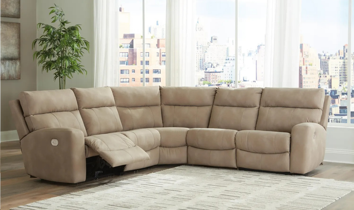 Modern Heritage Next-Gen Durapella 5-Piece Power Reclining Sectional Sofa