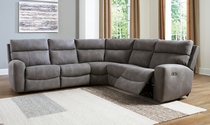 Modern Heritage Next-Gen Durapella 5-Piece Power Reclining Sectional Sofa