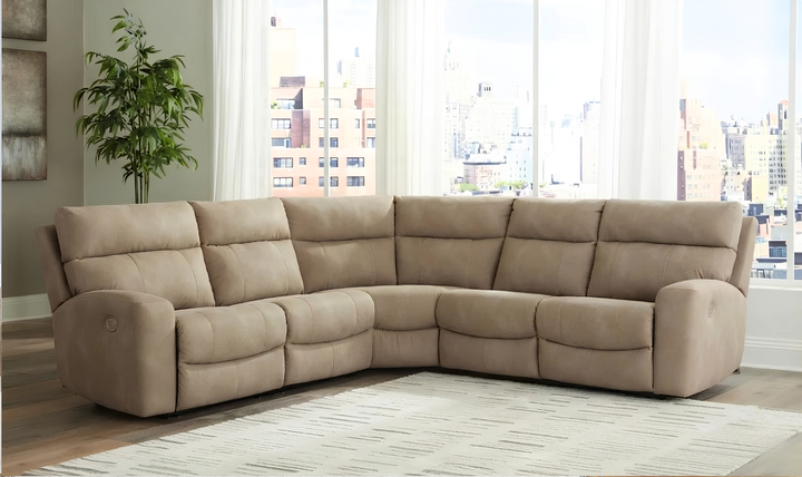 Modern Heritage Next-Gen Durapella 5-Piece Power Reclining Sectional Sofa