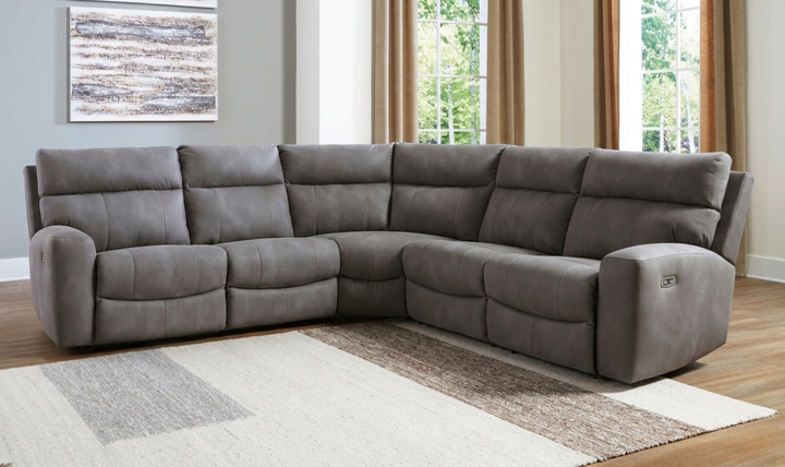 Modern Heritage Next-Gen Durapella 5-Piece Power Reclining Sectional Sofa