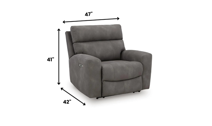 Modern Heritage Next-Gen Durapella Power Recliner Chair With Adjustable Headrest