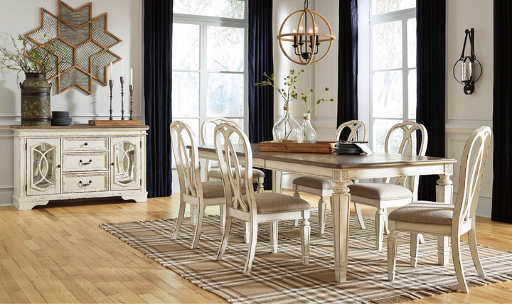 Buy Modern Heritage Realyn 4 Seater Wooden Dining Table Set Online Jennifer Furniture