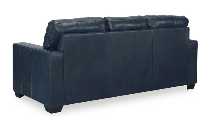 Modern Heritage Santorine Tufted Leather Queen Sleeper Sofa