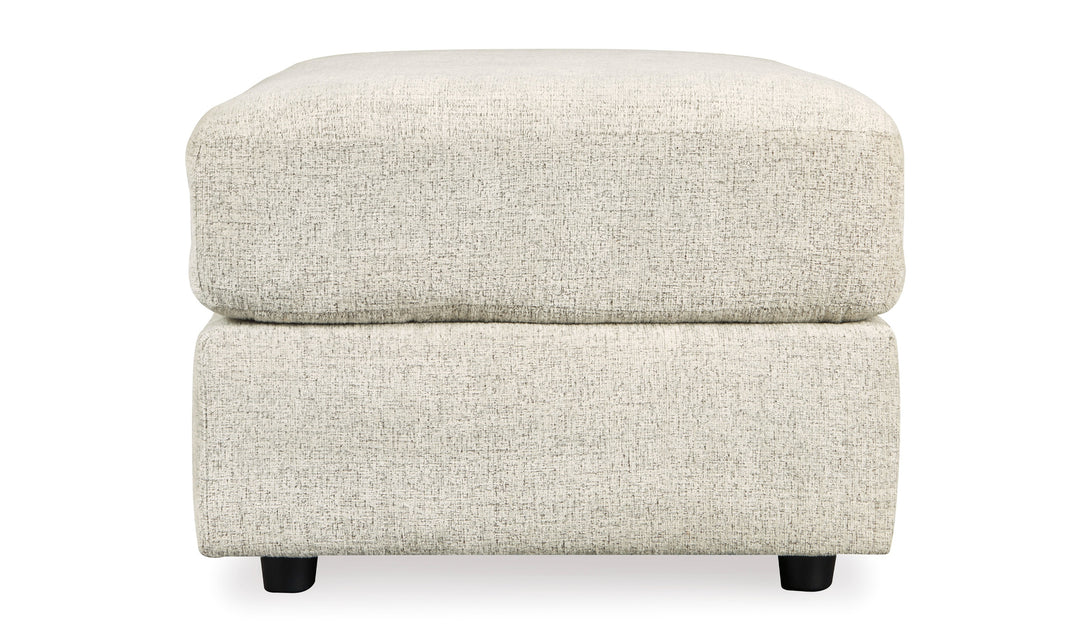 Modern Heritage Soletren Firmly Cushioned Fabric Oversized Ottoman-Jennifer Furniture