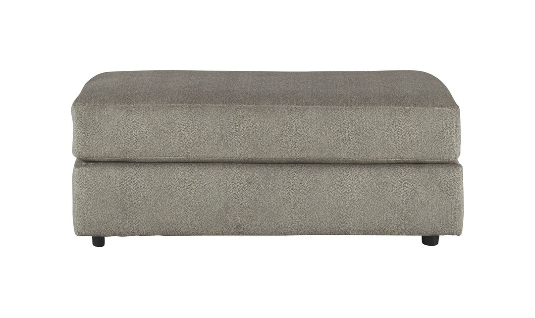 Modern Heritage Soletren Firmly Cushioned Fabric Oversized Ottoman-Jennifer Furniture