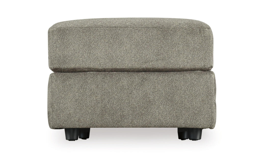 Modern Heritage Soletren Firmly Cushioned Fabric Oversized Ottoman-Jennifer Furniture