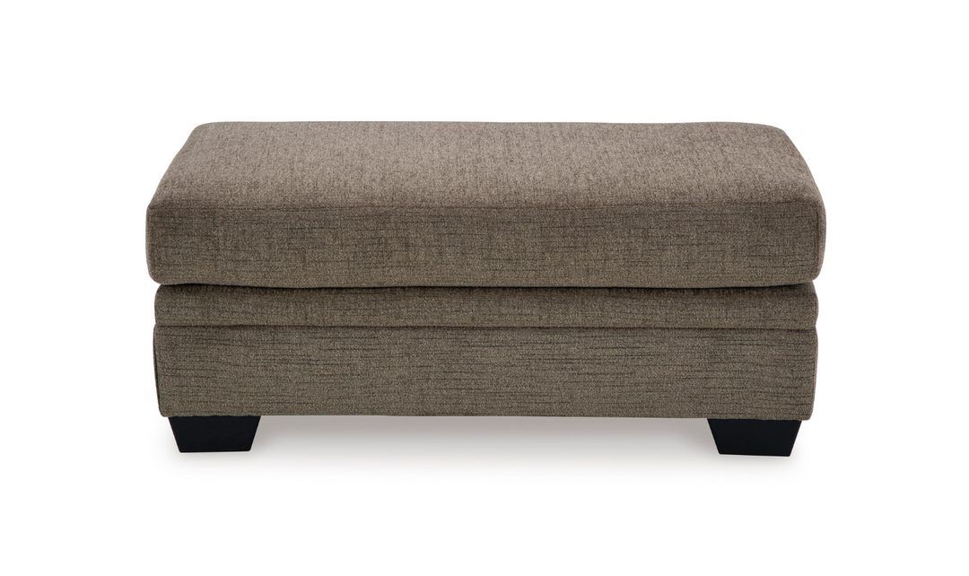 Modern Heritage Stonemeade Firmly cushioned Fabric Ottoman-jennifer furniture