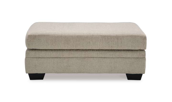 Modern Heritage Stonemeade Firmly cushioned Fabric Ottoman-jennifer furniture