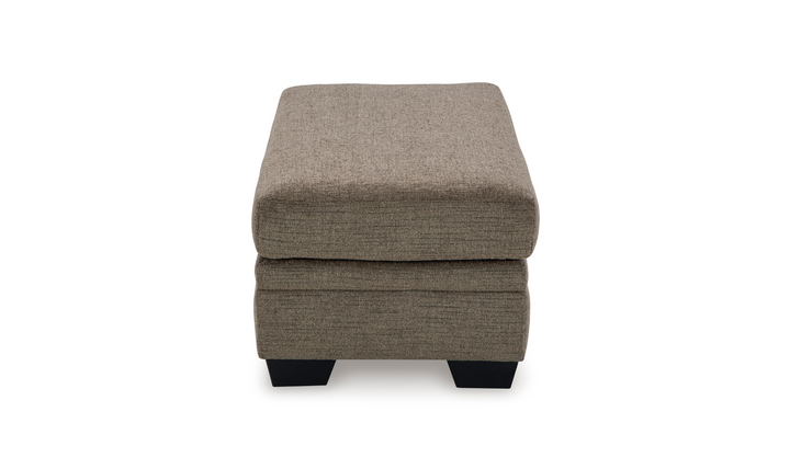 Modern Heritage Stonemeade Firmly cushioned Fabric Ottoman