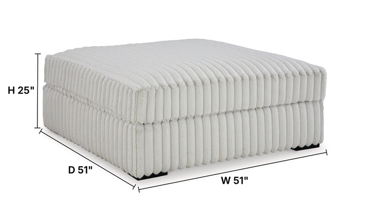 Modern Heritage Stupendous Oversized Accent Ottoman-Jennifer Furniture