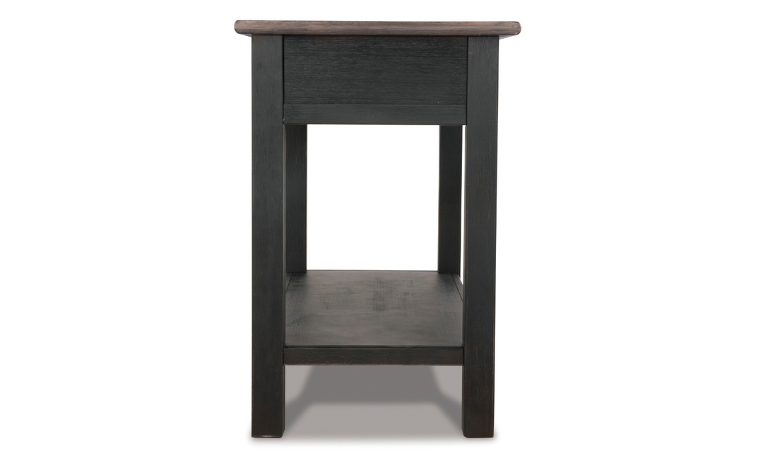 Modern Heritage Tyler Creek 2-Drawer Accent Table in Brown