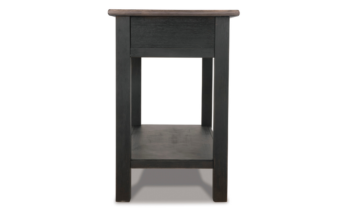 Modern Heritage Tyler Creek 2-Drawer Accent Table in Brown