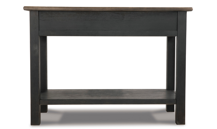Modern Heritage Tyler Creek 2-Drawer Accent Table in Brown