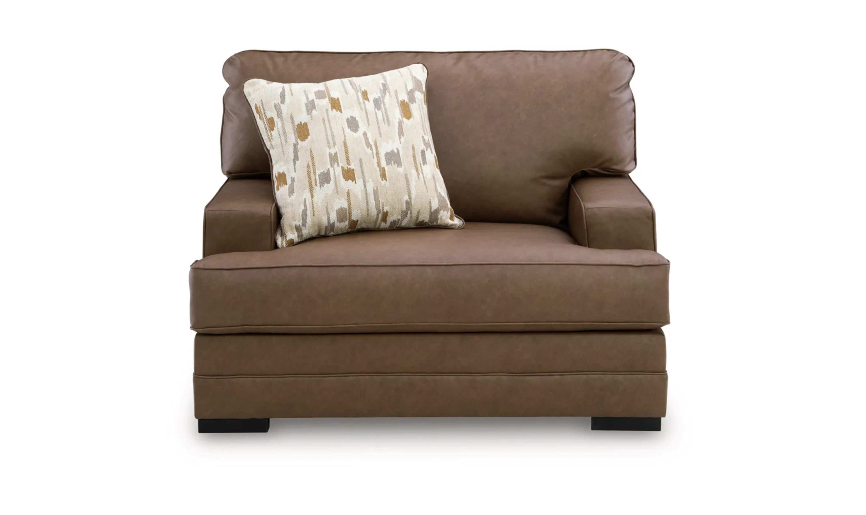 Modern Heritage VillaCourt Leather Living Room Set-jennifer