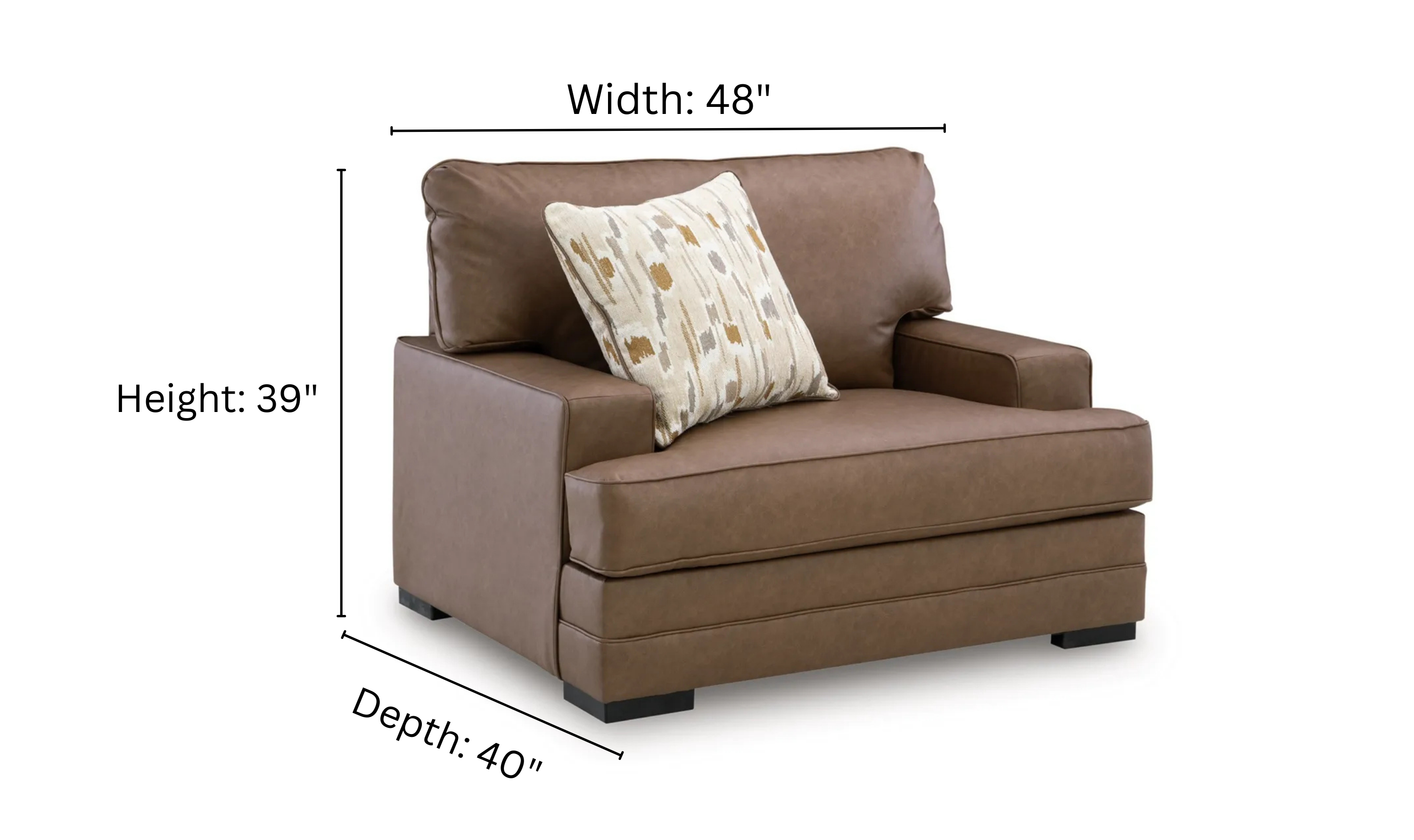 Modern Heritage VillaCourt Leather Living Room Set-jennifer
