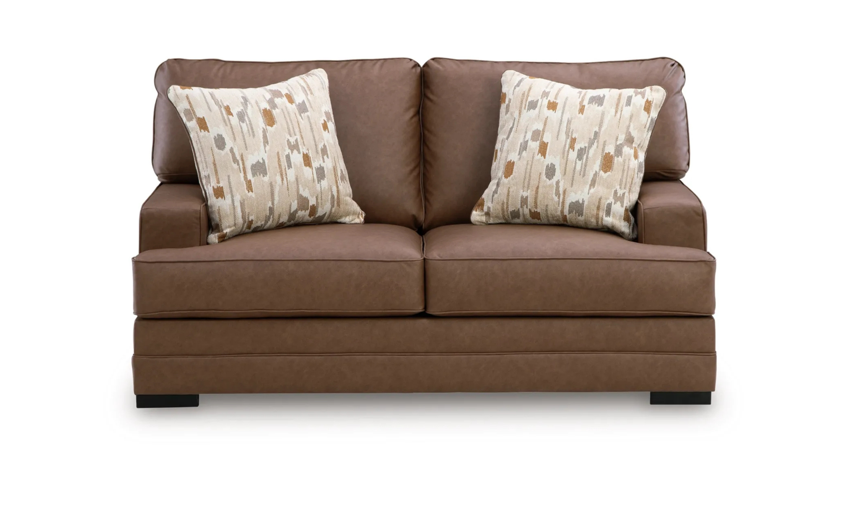 Modern Heritage VillaCourt Leather Living Room Set-jennifer