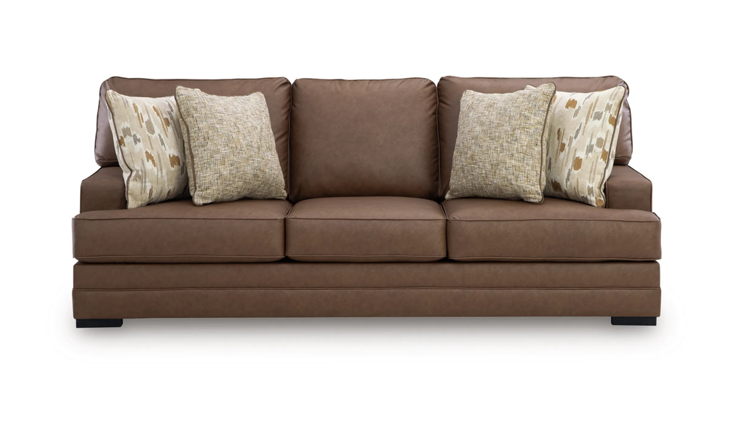 Modern Heritage VillaCourt Leather Sofa