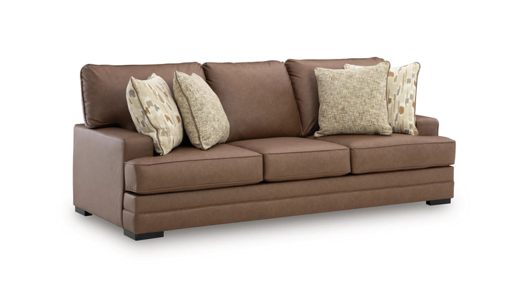 Modern Heritage VillaCourt Leather Sofa