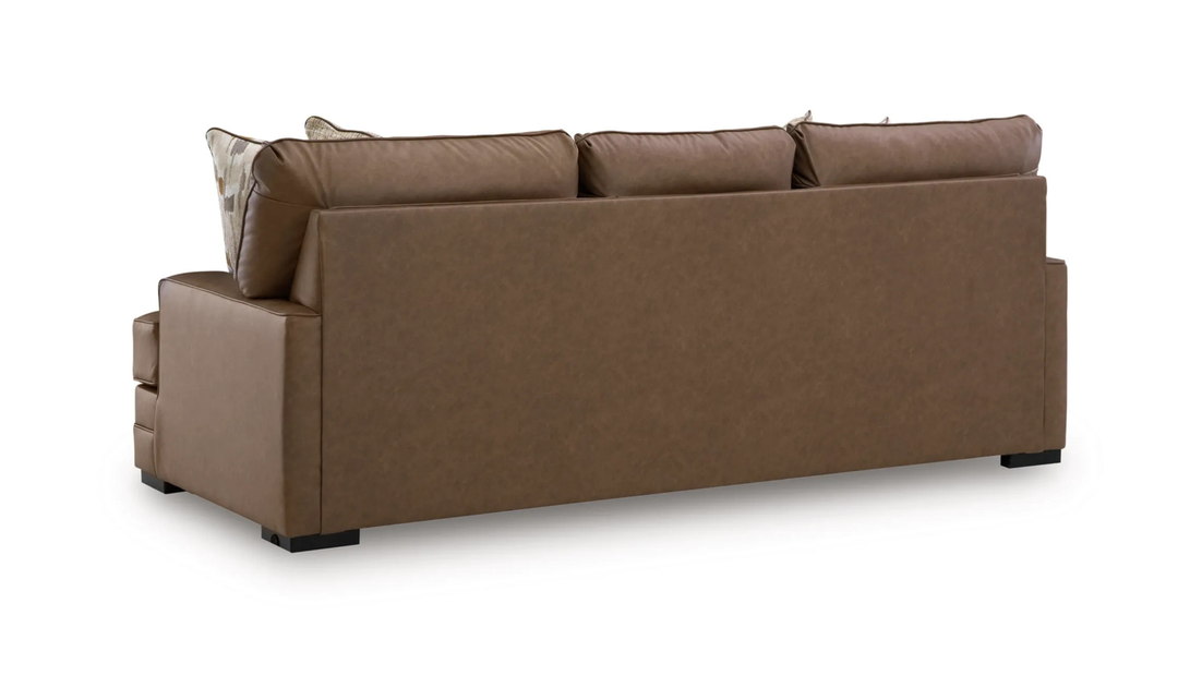 Modern Heritage VillaCourt Leather Sofa