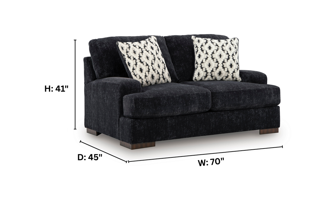 Modern Heritage Whitmore Manor Fabric Stationary Living Room Set-JenniferFurniture