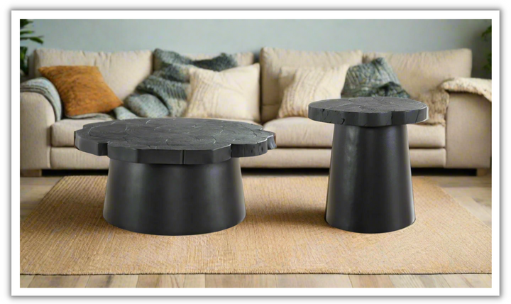 Modern Heritage Wimbell Occasional Table Set With Grooved Pattern-jennifer furniture