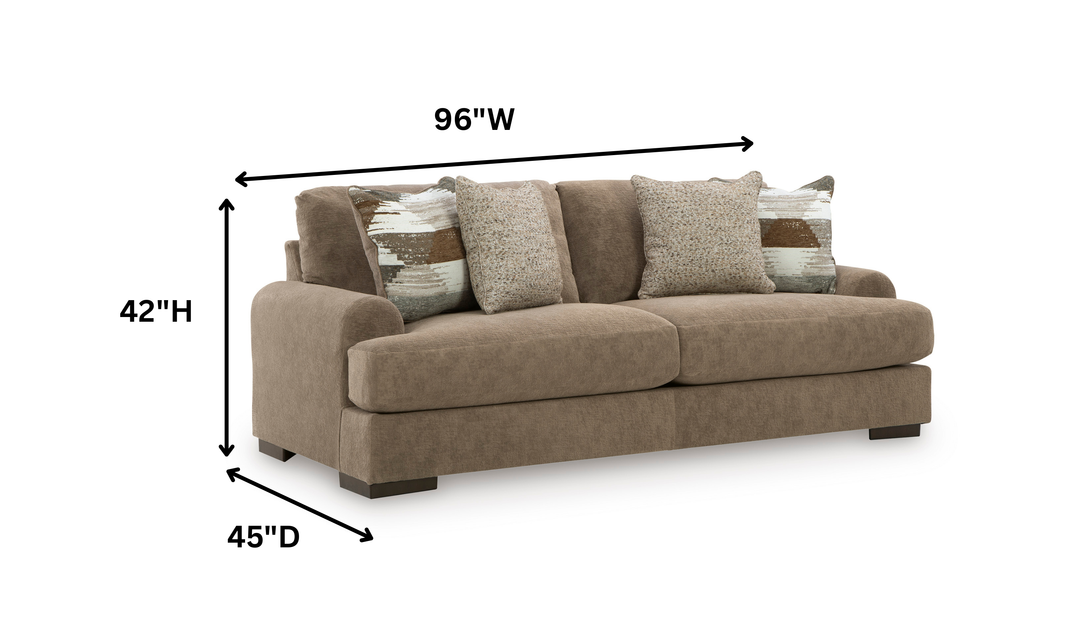 Modern heritage Jayne Park Fabric Sofa-Jennifer