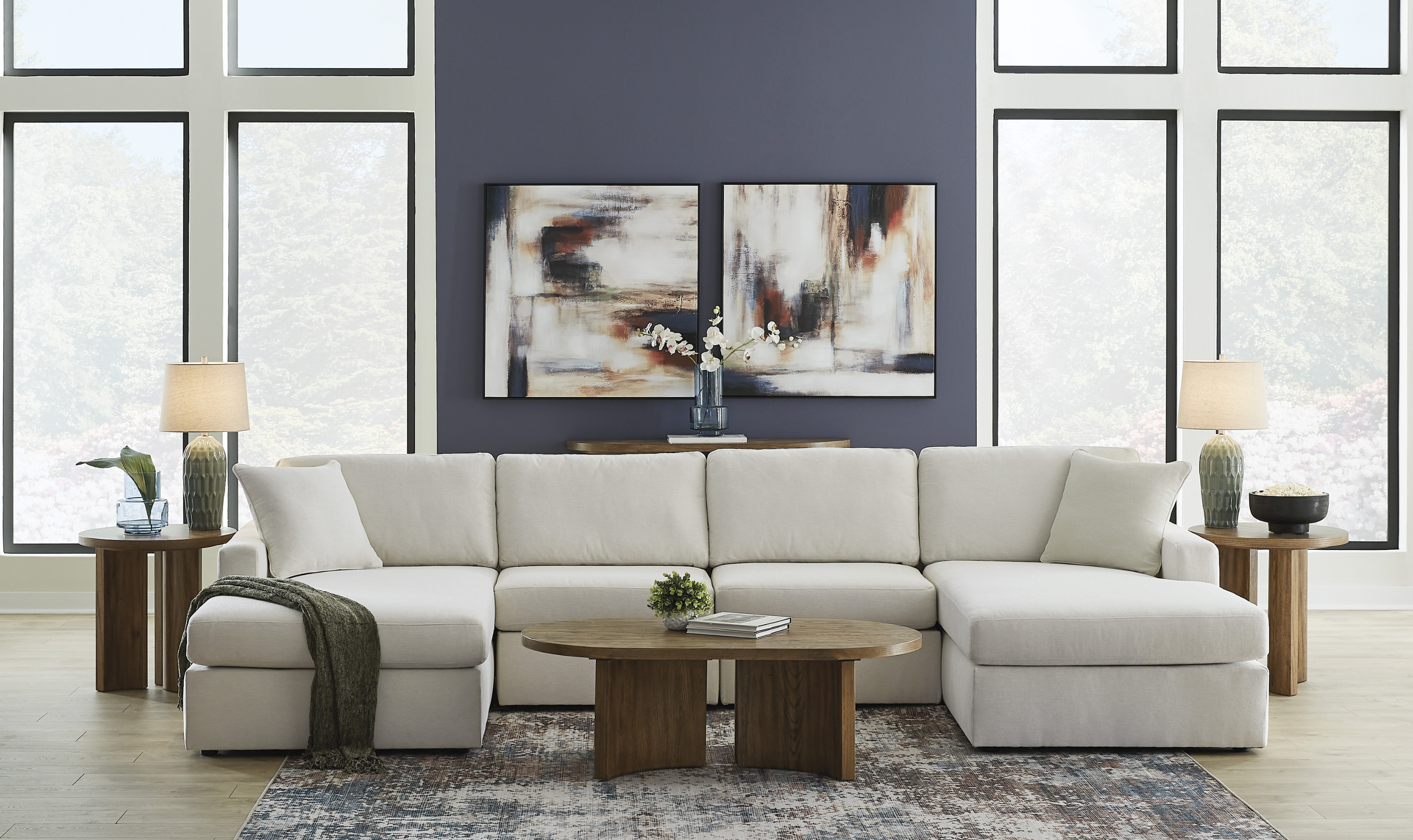 Modmax 4-Piece Sectional with Chaise