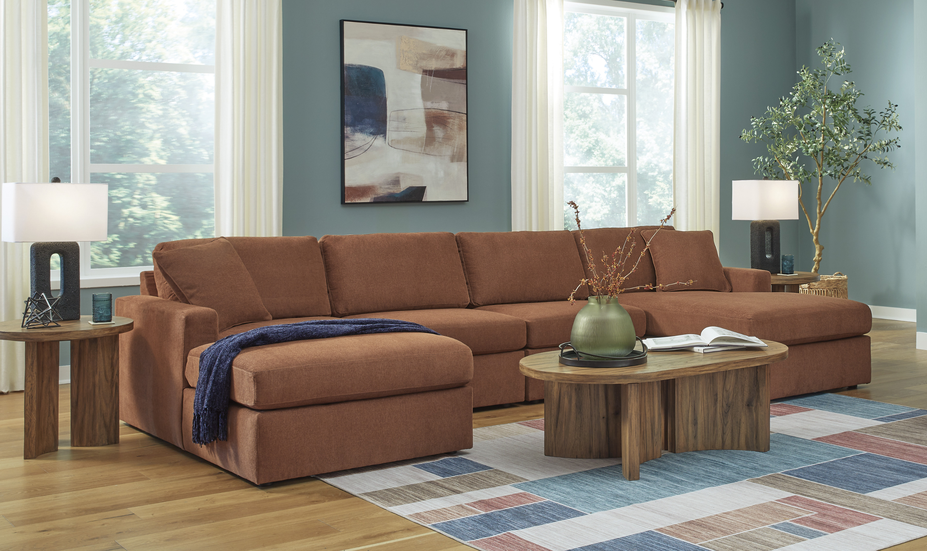 Modmax 4-Piece Sectional with Chaise