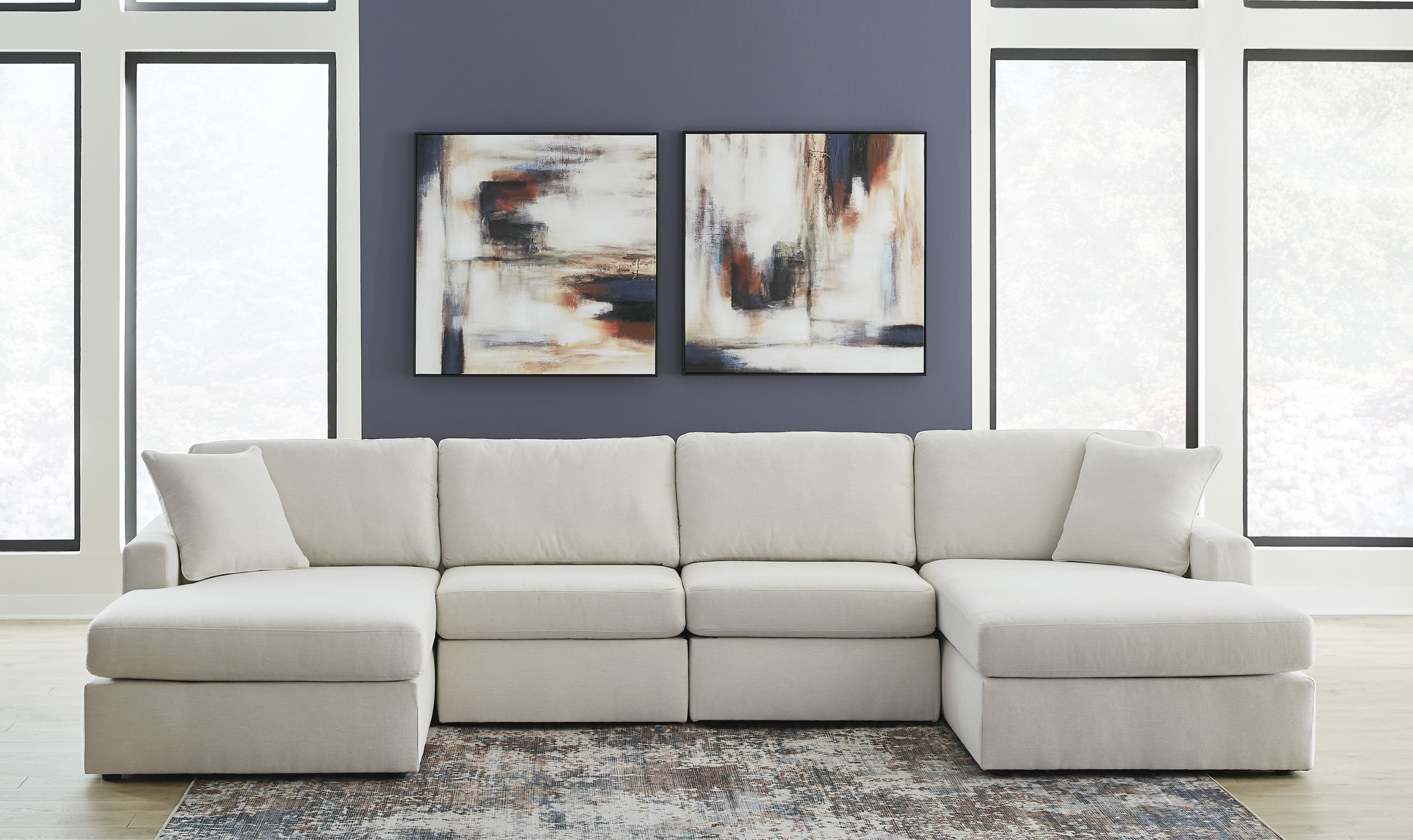 Modmax 4-Piece Sectional with Chaise