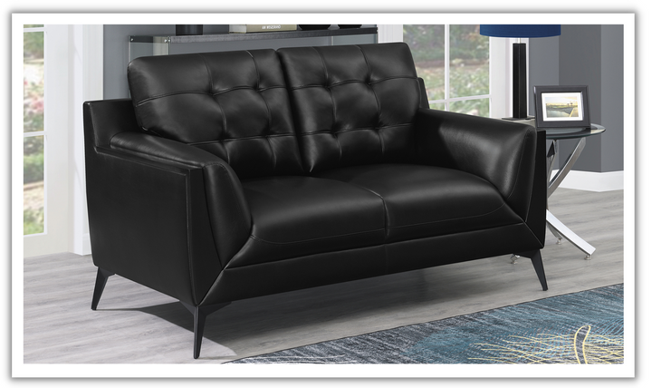 Moira Loveseat In Leather