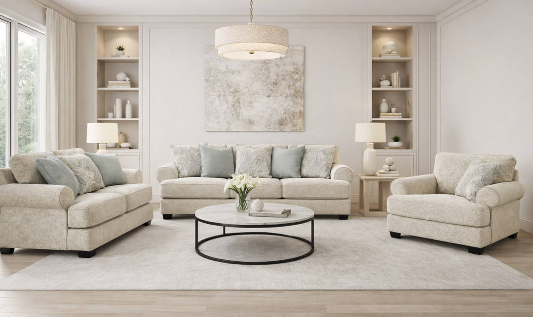 Modern Heritage Monaghan Fabric Living Room Set
