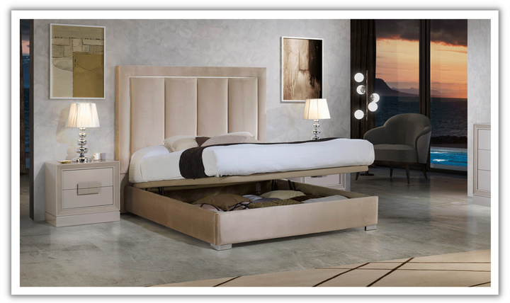 Monica Bed with storage-jennifer furniture