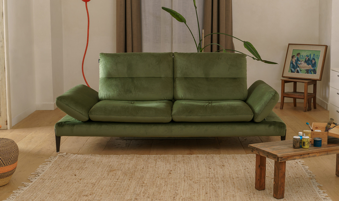 Monnalisa 2-Seater Sofa With Tufted Seats