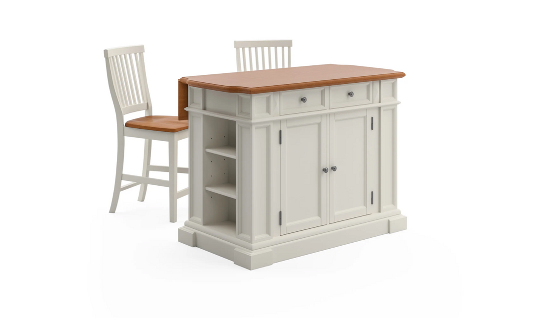 Montauk 3 Piece Kitchen Island Set 1 by homestyles-Jennifer Furniture