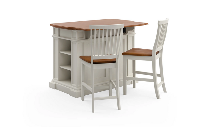 Montauk 3 Piece Kitchen Island Set 1 by homestyles-Jennifer Furniture