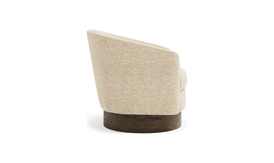 Bernhardt Camino Fabric Swivel Chair-Jennifer 