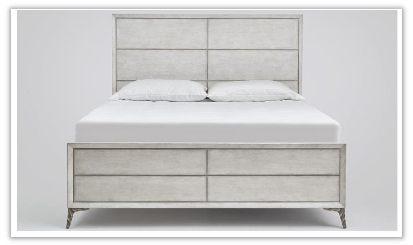 Naples White Rectangular Bedroom Set