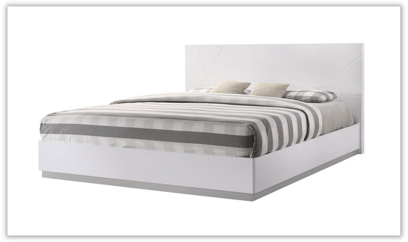Naples Premium Rectangular Wooden Bedroom Set