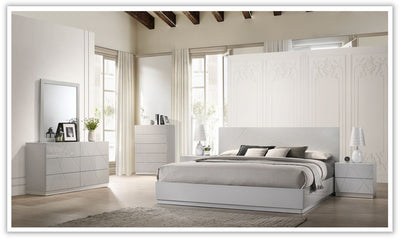 Naples Premium Rectangular Wooden Bedroom Set
