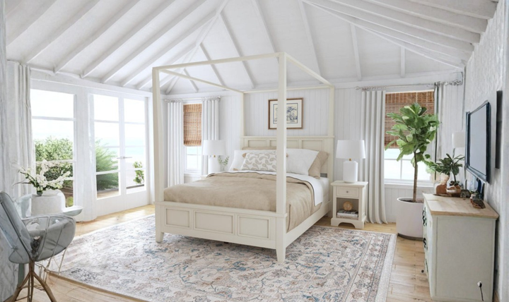 Naples Queen Bed and Nightstand by homestyles-jennifer furniture