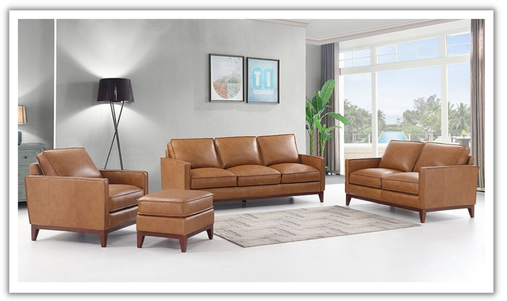 Leather sofa with removable seat cushions clearance