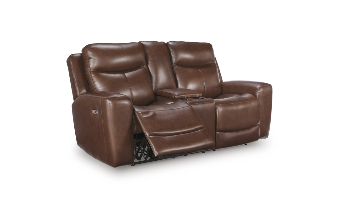Modern Heritage Next Move Power Recliner Loveseat with Adjustable Headrest