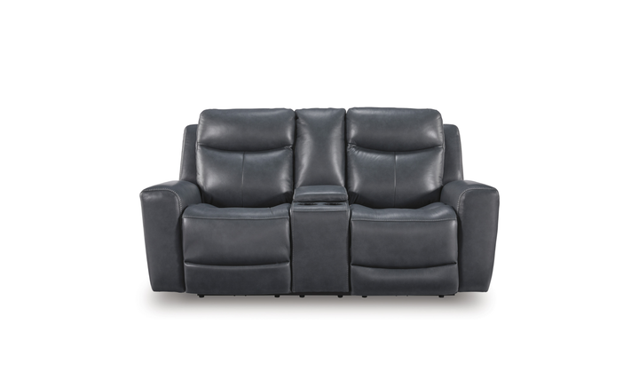 Modern Heritage Next Move Power Recliner Loveseat with Adjustable Headrest